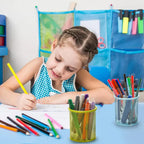 Metal Mesh Pen Holder – Desk Organizer & Pencil Stand