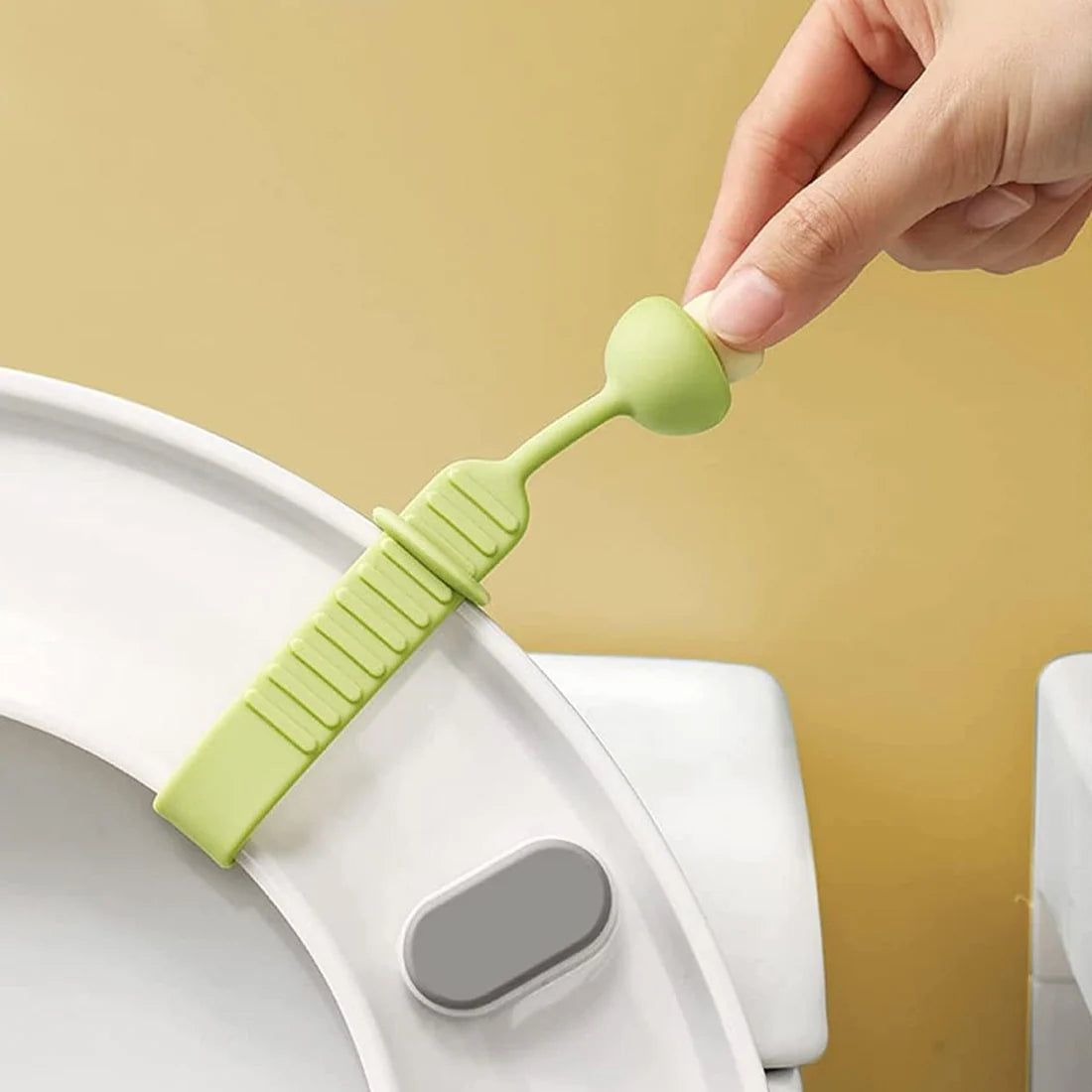 Toilet Seat Lifter – Hygienic Silicone Grip for Bathroom