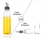 Oil Dispenser 1L – Clear Drip-Free Plastic Bottle | Vastate