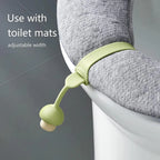 Toilet Seat Lifter – Hygienic Silicone Grip for Bathroom