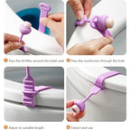 Toilet Seat Lifter – Hygienic Silicone Grip for Bathroom