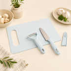 Kitchen Knife Set – 3 in 1 Knife, Chopping Board & Peeler