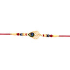 Peacock Rakhi – Beaded Design for Brothers, Handcrafted